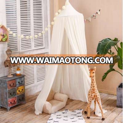 Beautiful Bed Canopy Baby Todder Crib,White Pink Yellow Netting Curtain Dome Mosquito Net,New Baby Infant Bed Canopy Insect Net