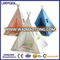 Canvas Material kids indoor teepee,camping kid play indian tent,children kids play teepee tent