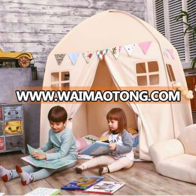 Ningbo Lovetree Outdoor Furniture Kids Play House Cotton Canvas Tepee