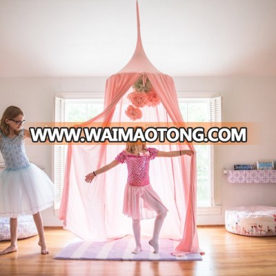 Pink Indoor Outdoor Indian Teepee Play Tent Kids Teepee and Canopy For Children