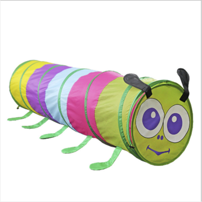 Colorful caterpillar crawling passage  children's toys  children's tent tunnel baby puzzle tunnel